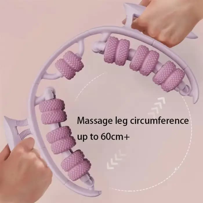 Masseur de jambes avec 26 roues