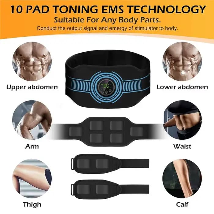 Ceinture de tonification abdominale EMS