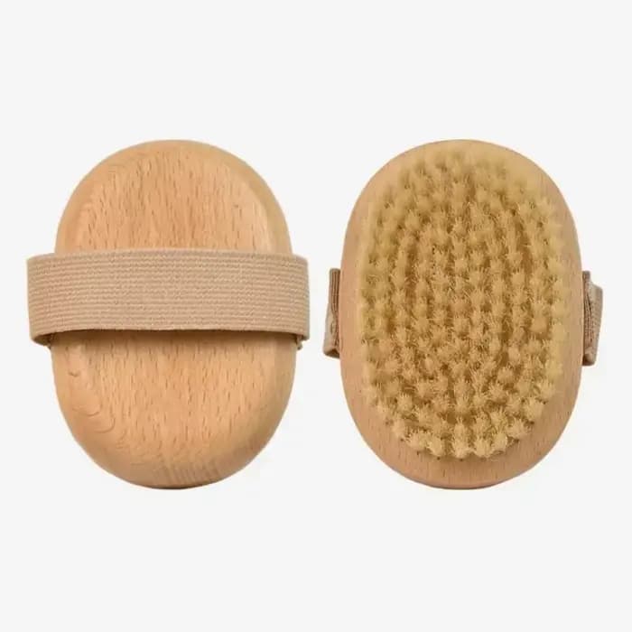 Brosse corporelle en bois pour SPA