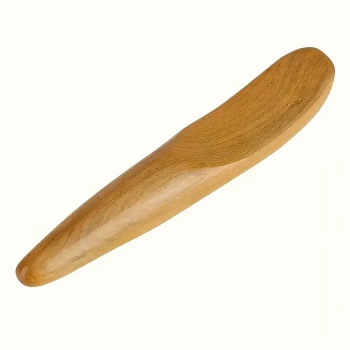 1 bâton de massage en bois portable