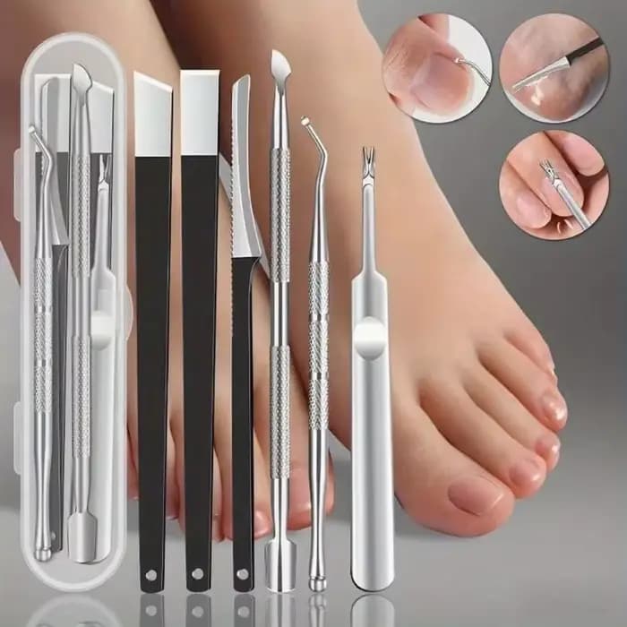 Ensemble d'outils de pédicure professionnels 6 pièces