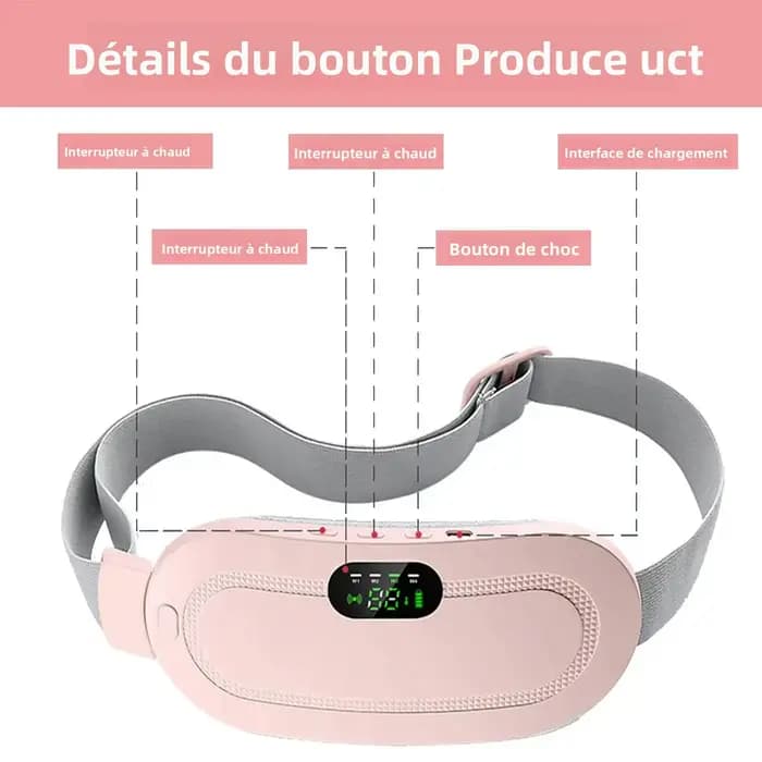 Ceinture de Massage chauffante Portable