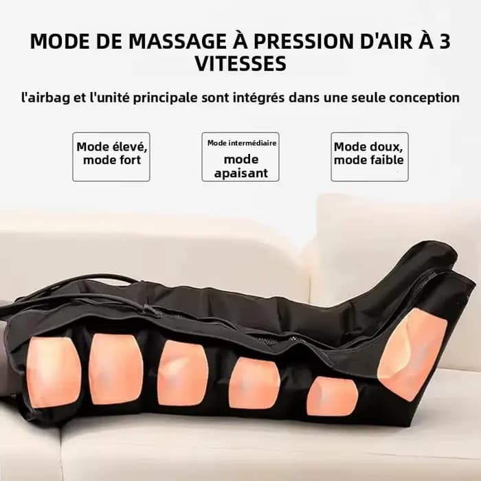 Masseur de jambes à pression d'air