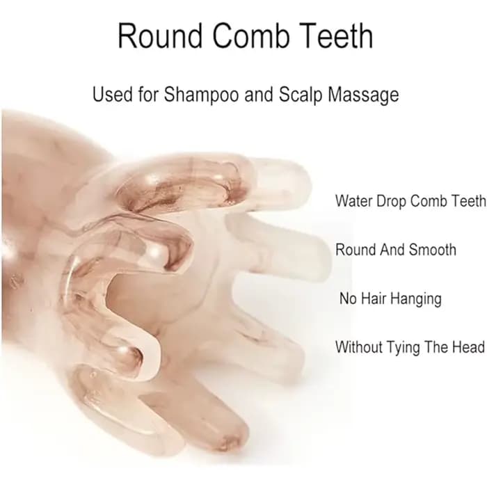 Peigne de Massage méridien en forme de poulpe