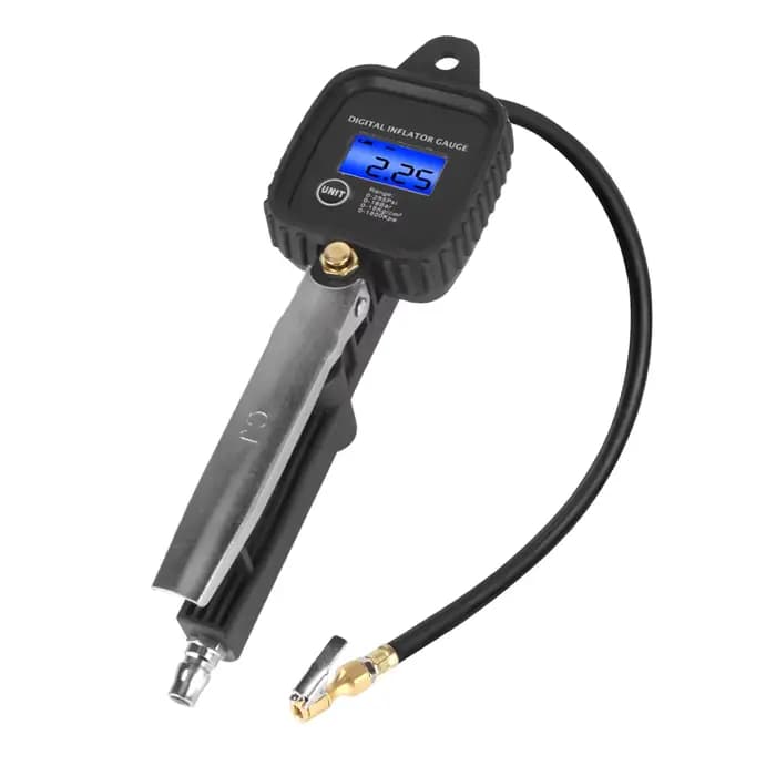 Avec tuyau de gonflage manomètre de pneu de voiture surveillance de haute précision pistolet de gonf