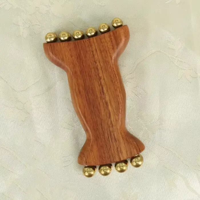 Masseur pour réduire les poches, Lifting et raffermissement du visage, brosse méridienne traditionne