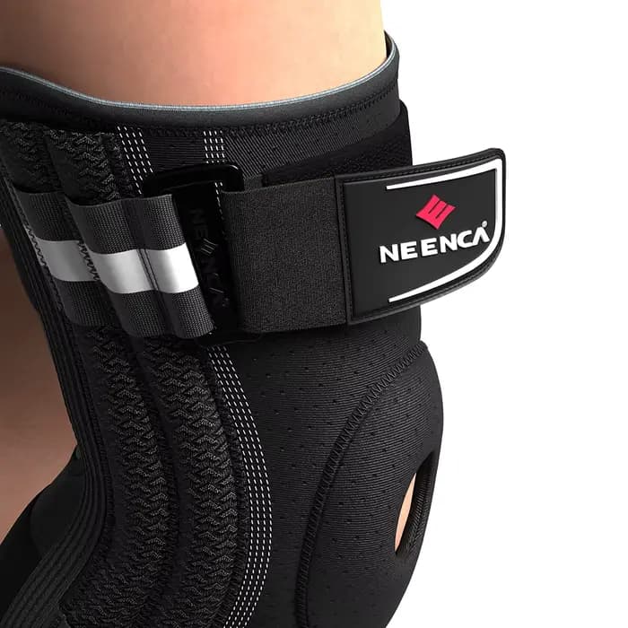 NEENCA genouillère pour douleur au genou avec coussinet de Gel rotulien et stabilisateurs latéraux s