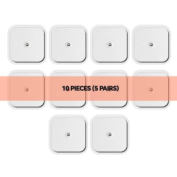 Patch de remplacement auto-adhésif pour masseur corporel électrique, électrodes TENS, accessoires de