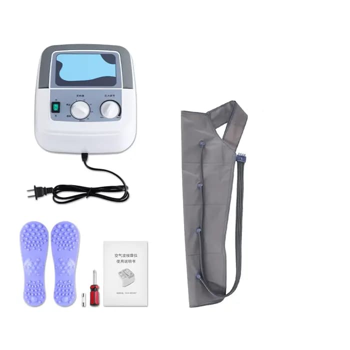 Appareil de pressothérapie à compression d'air pour les pieds, bottes de récupération musculaire des