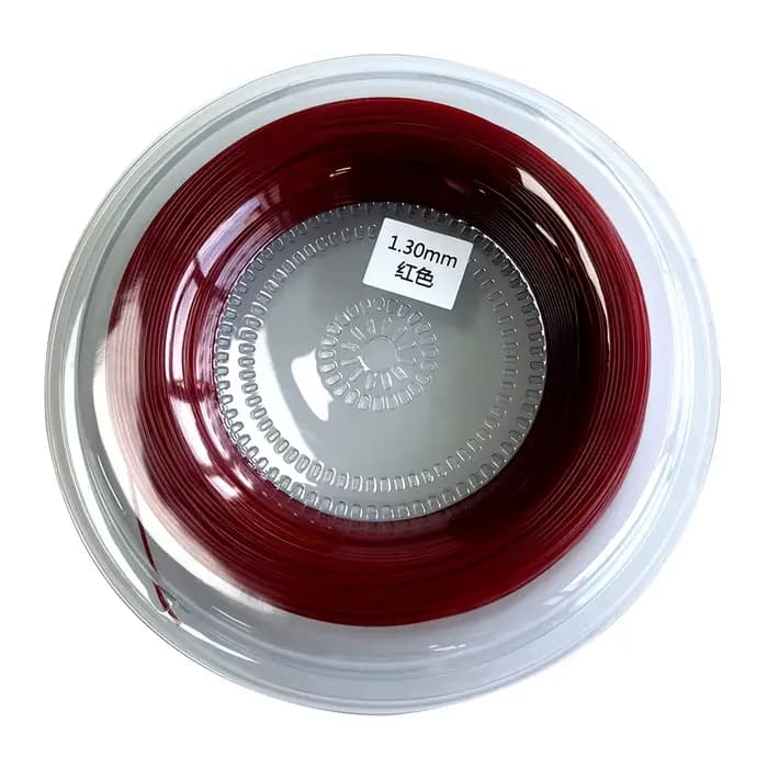 Cordage de raquette de tennis en polyester 4G de Taïwan, 1,30 mm, 200 m, 1 rouleau – Abordable et du