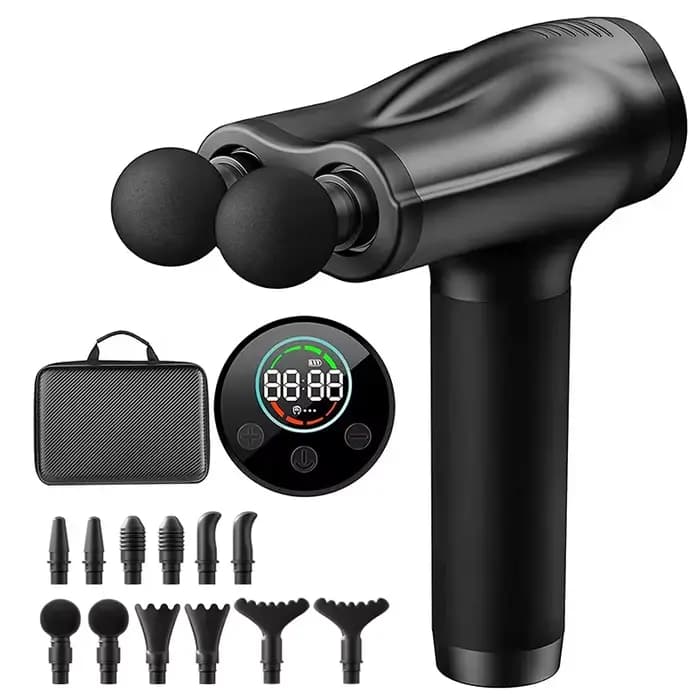 Mini Pistolet de Énergie à Double Tête, Multifonctionnel, Rechargeable, Tissus Profonds, PerSCH