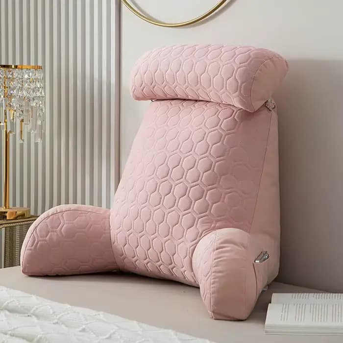Oreiller de lecture oreiller de lit Standard, coussin de dossier pour s'asseoir dans le lit avec hou