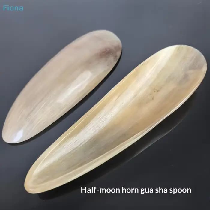 ✔ Outil de massage Gua Sha en corne de buffle naturelle, sans stress, pour acupuncture, thérapie SPA