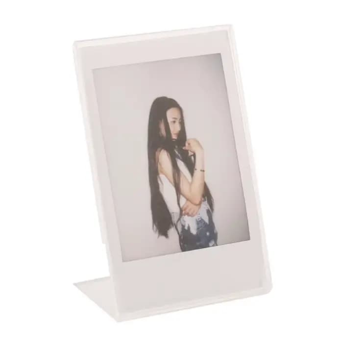 Mini cadre photo transparent pour films instantanés, support photo pour appareil photo instantané Fu