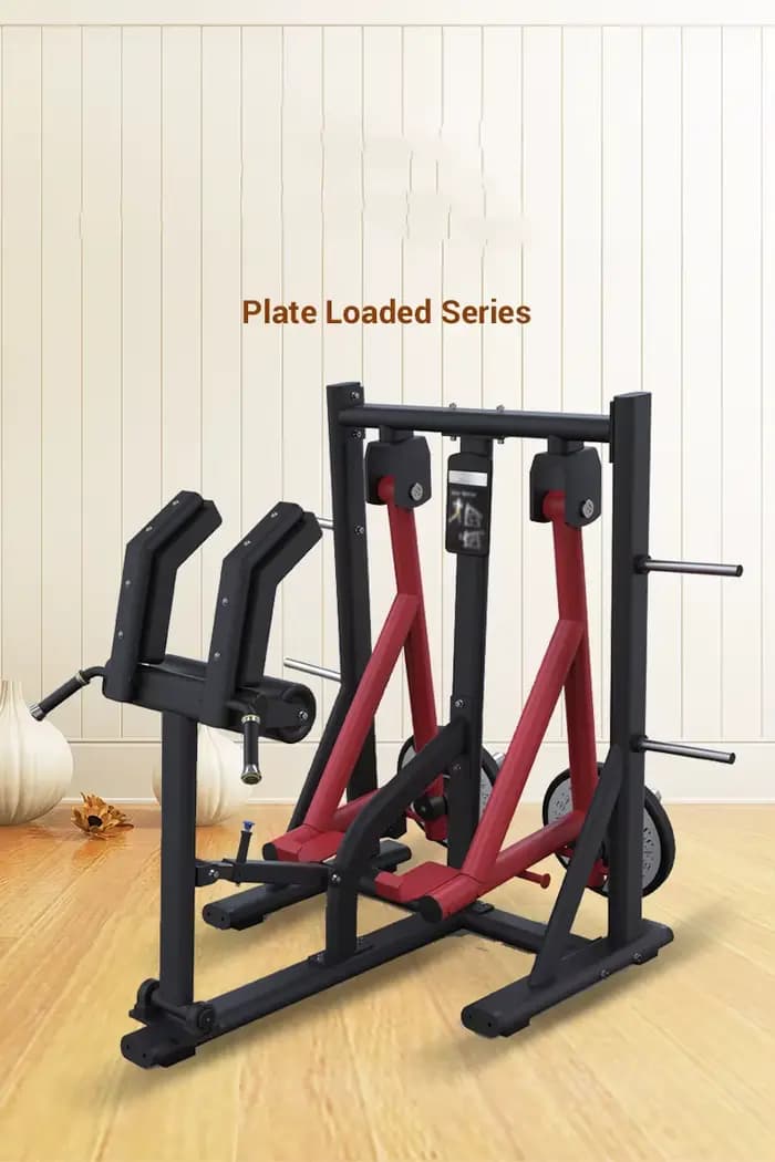 Appareil de musculation en acier à charge de plaques pour la formation des hanches, équipement de fo