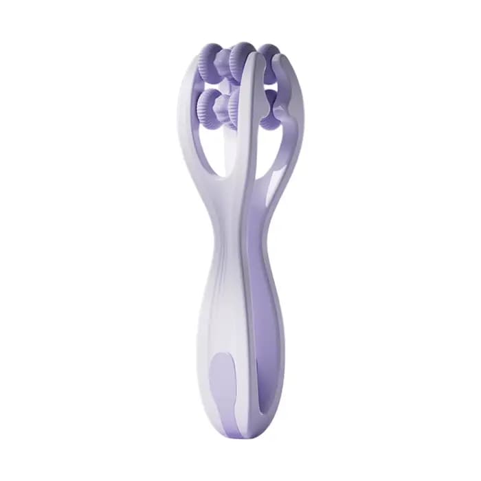 Masseur de doigts portable avec double rouleau ergonomique pour soulager la douleur des mains, idéal