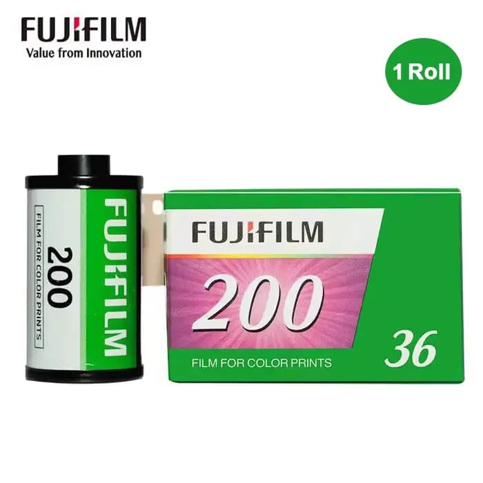 Pour appareil photo Format 135 H35/M38/M35/H35N Film 1/3/5/10 rouleaux Fujifilm Fujicolor 200 couleu