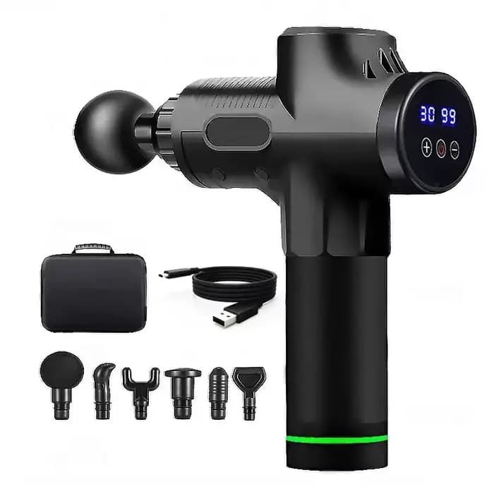 Pistolet de massage électrique à 30 niveaux pour homme et femme, équipement de fitness, relaxation m