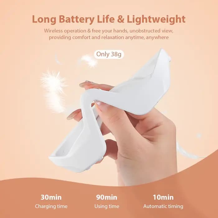 Foreverlily masseur oculaire soulage la Fatigue oculaire lunettes de Massage yeux soulagement de la