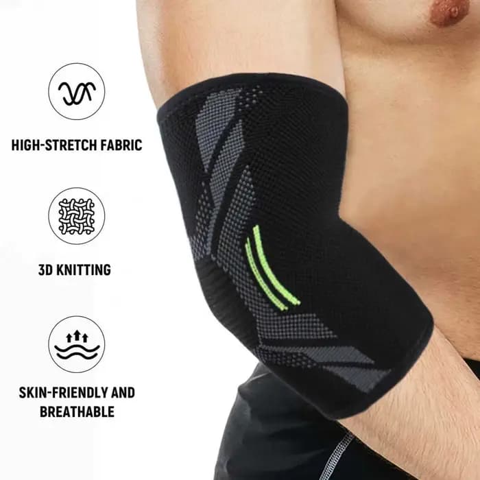 Manchon de Compression de coude en Nylon, attelles de coude de Tennis élastiques pour tendinite, Sup