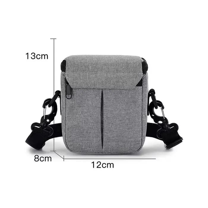 Sac à bandoulière compact pour appareils photo hybrides compacts - Pochette de voyage antichoc - Étu