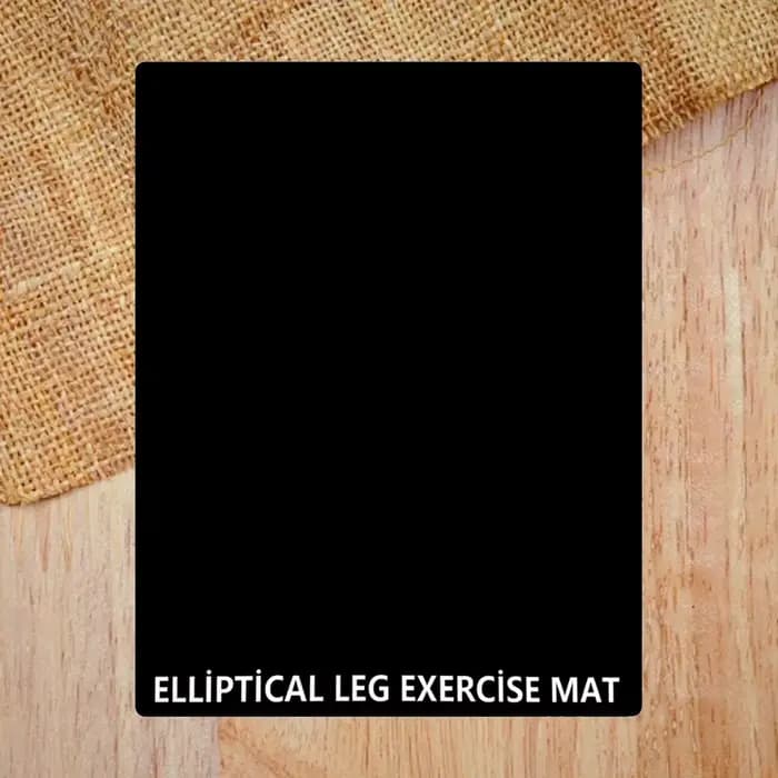 Tapis d'exercice elliptique pour les jambes, à poser sous le bureau, pour une stabilité accrue, tapi