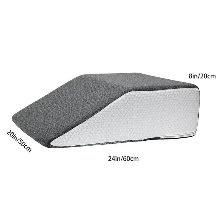 Oreiller de jambe, oreiller élévateur de jambe de 8 pouces pour jambes, repos, sommeil, oreiller com