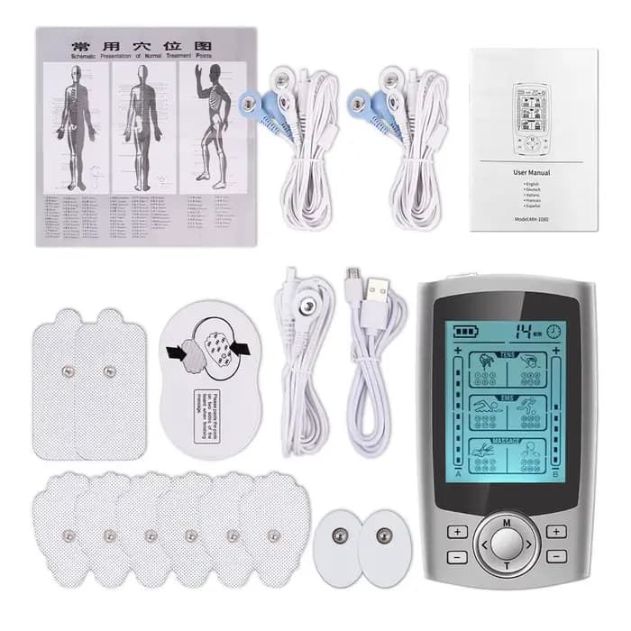Instrument de Massage électrique EMS, Machine tendue, masseur d'impulsions, Acupuncture Tens, stimul