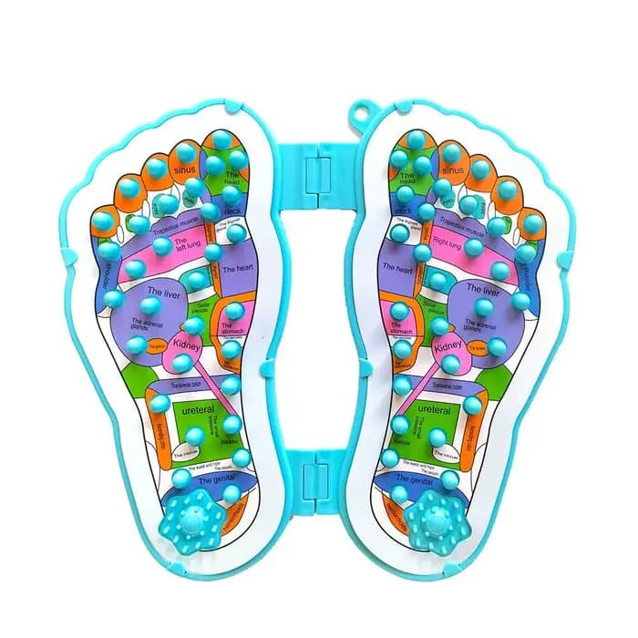 Tapis de massage des pieds par acupression et réflexologie, masseur plantaire à pression des orteils