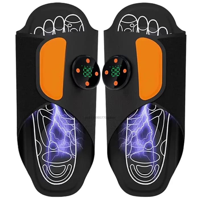 Tapis de massage EMS pour les pieds, relaxant pour la fascia plantaire, apaise les muscles endoloris