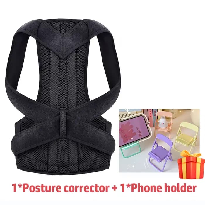 Attelle de posture du dos pour améliorer la colonne vertébrale, soutien lancé, ceinture, haut et bas