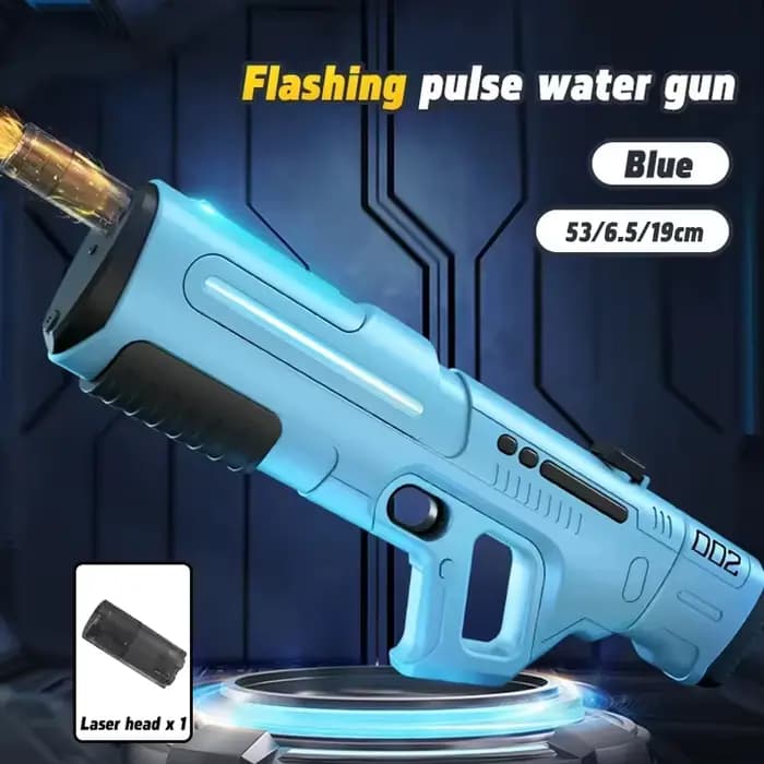 Nouveau pistolet à eau électrique Pulse, tir continu, laser, jouet pour enfants, grande capacité, ab
