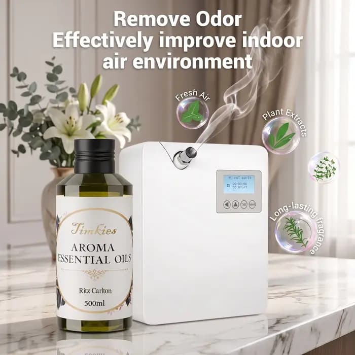Huile essentielle de 500 ml pour diffuseur, collection hôtelière, purificateur d'air, huiles d'aroma