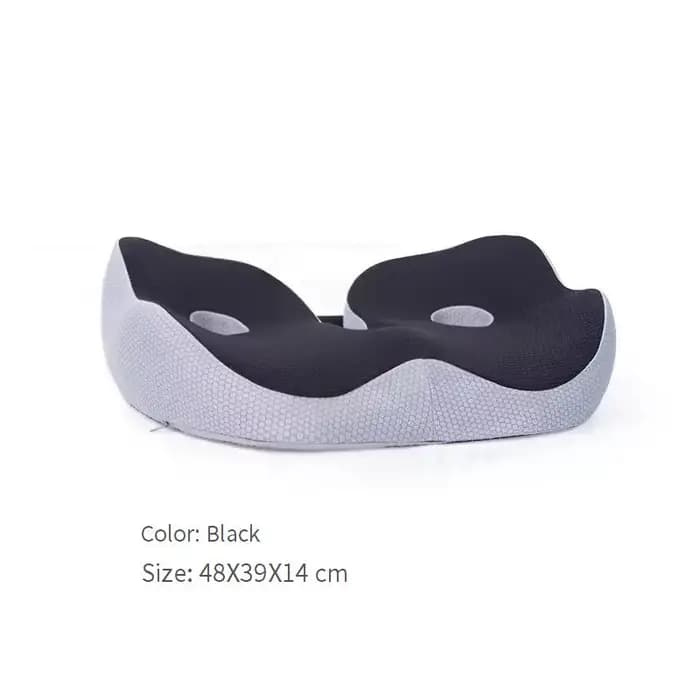 Coussin orthopédique en mousse à mémoire de forme, coussin ergonomique pour chaises Coccyx, coussin