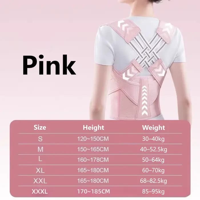 Correcteur de posture dorsal pour femmes et hommes, redresseur d'épaules réglable, soutien dorsal co