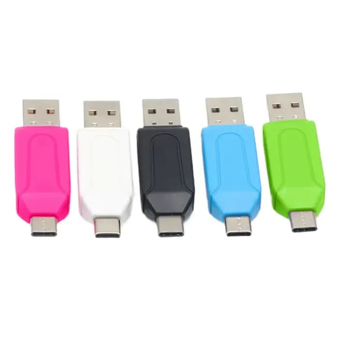 Lecteur de carte mémoire compact et léger pour téléphone, stockage Flash TF USB, lecteur de carte mé