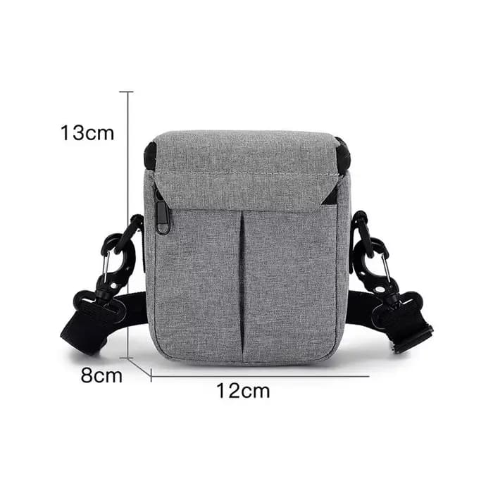 Sac à bandoulière compact pour appareils photo hybrides compacts - Pochette de voyage antichoc - Étu