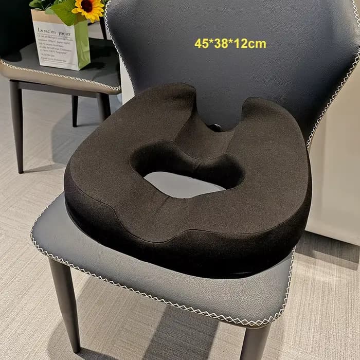 Coussin de siège de voiture en forme de donut pour le coccyx, la prostate, la sciatique, le plancher