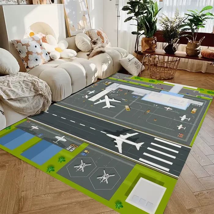 Tapis d'aéroport, Tapis de piste d'atterrissage, Tapis de salon, Tapis de sol antidérapant, Tapis de