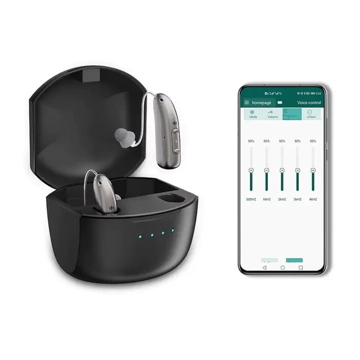 Nouvel aide auditive pour la surdité, amplificateur de son numérique Bluetooth, amplificateur auditi