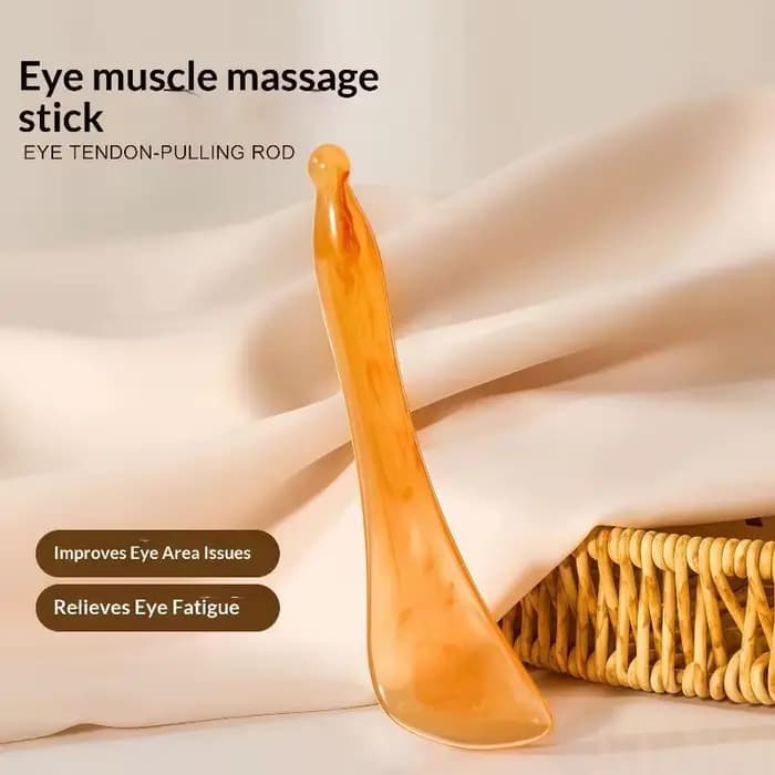 ❤️ Ensemble de massage Gua Sha en corne de bœuf naturelle, bords lisses, effet liftant pour le vis