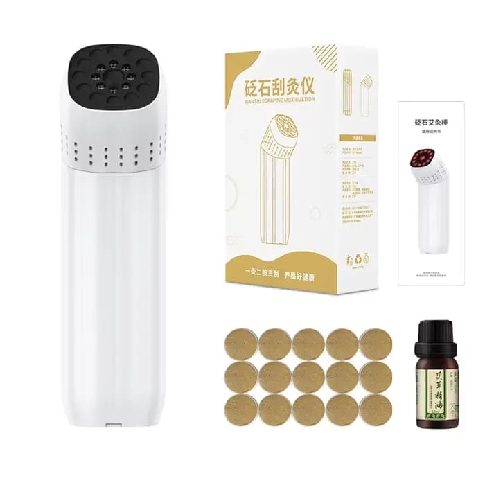 Appareil de Moxibustion Portable Multifonctionnel pour la Maison, Équipement de Massage et de Gua Sh