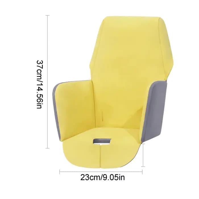 Housse de siège en tissu pour bébé, coussins de chaise haute, doublure respirante, pour chaise de bé