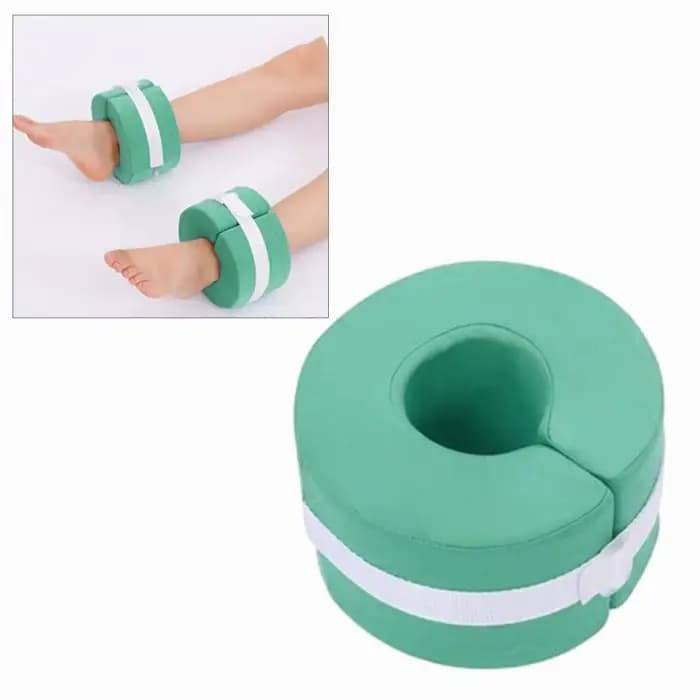 Coussin de pied anti-pression léger en mousse éponge pour genoux, chevilles et personnes alitées