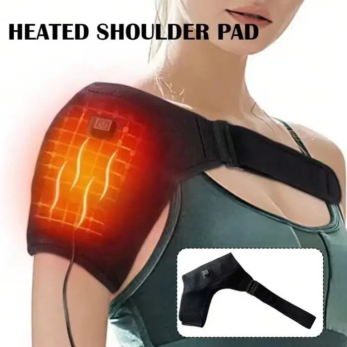 Attelle d'épaule chauffante électrique, sangle de soutien de Massage d'épaule pour bras, épaule, att