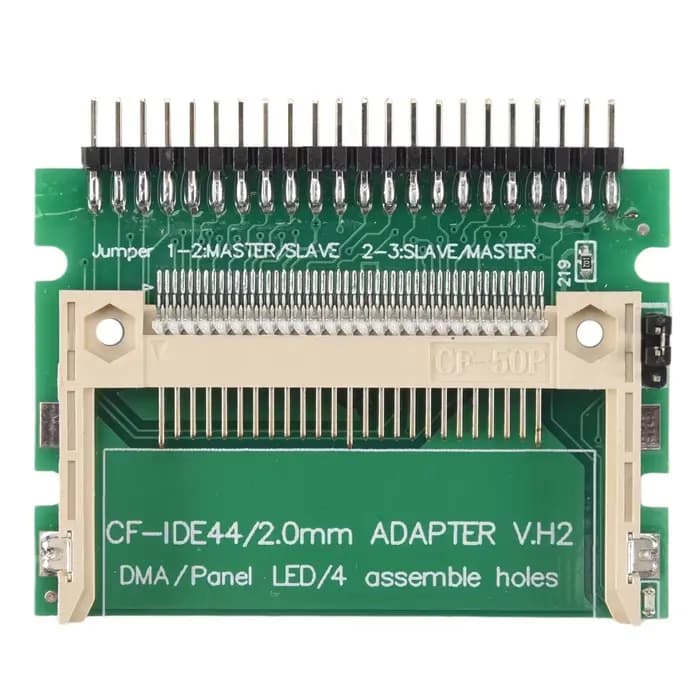 La plus nouvelle carte Compact Flash Cf vers Ide 44 broches 2Mm mâle 2.5 pouces Hdd adaptateur de dé