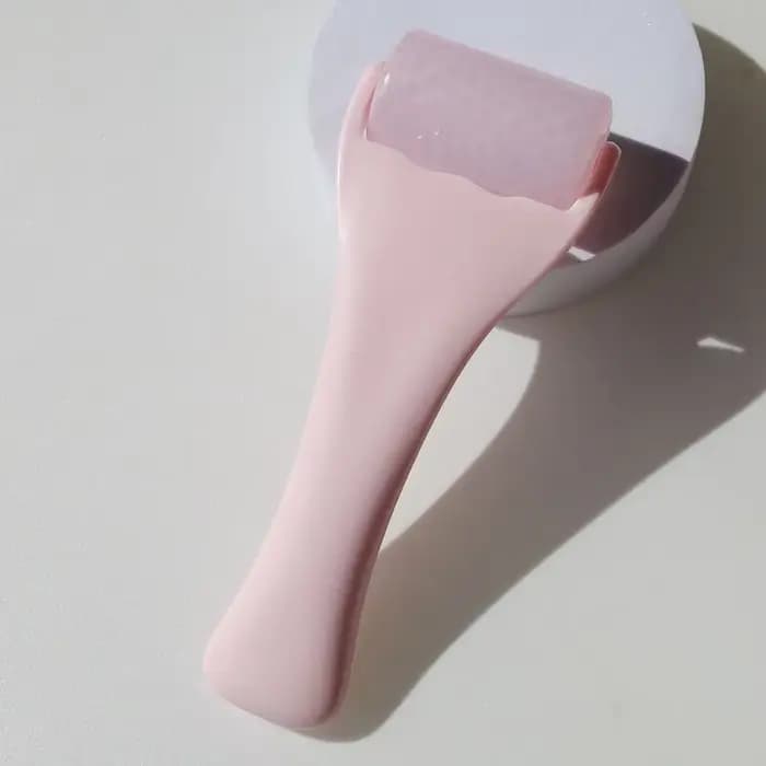 Kit de massage facial : rouleau et moule à glace en silicone réutilisables pour spa, réduit les poch