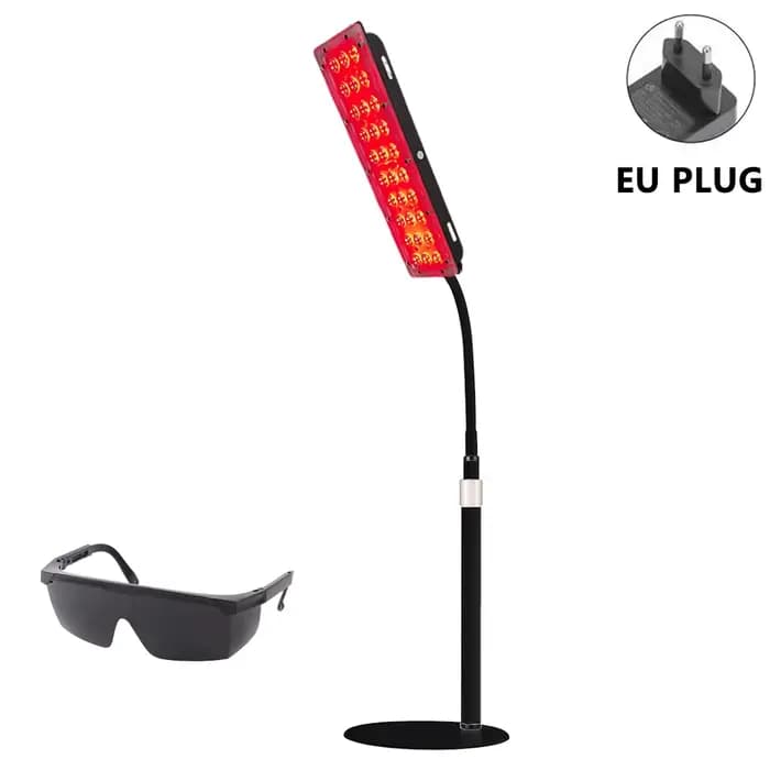 Lampe de thérapie à la lumière rouge LED, 660nm et 850nm, dispositif de lumière proche infrarouge po