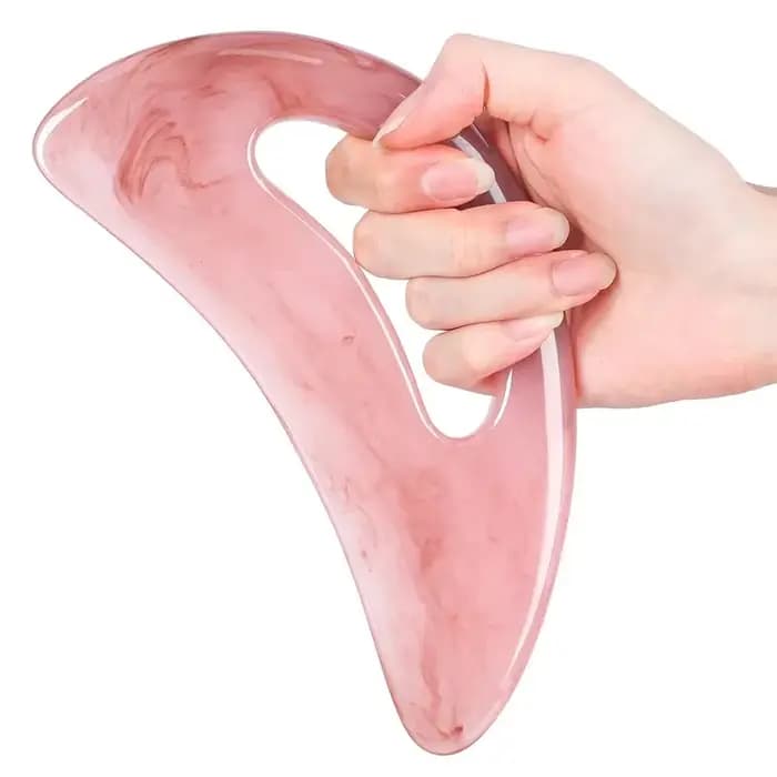 Gua sha outil de massage cou dos masseur corps jambe pied guasha grattage outil d'acupuncture