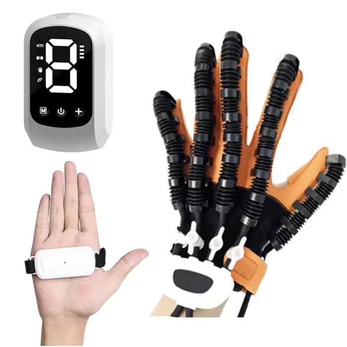 Gants de Robot de rééducation pour main gauche et droite, dispositif d'exercice des doigts avec Brac
